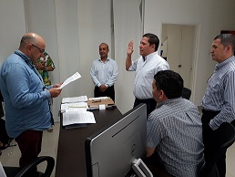 Gerente HUC posesionando a Control Interno