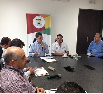 Superintendente nacional de salud reunido con gobernador de Bolivar y gerente HUC